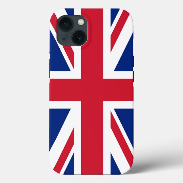 Patriotic Apple Case-Mate, bandeira do Reino Unido (Verso)