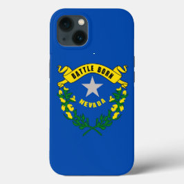 Patriotic Apple iPhone 13 Case-Mate, Nevada Flag
