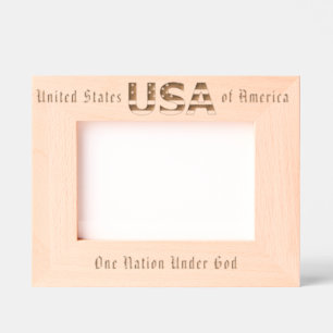 Patriótico Personalizado EUA e Bandeira