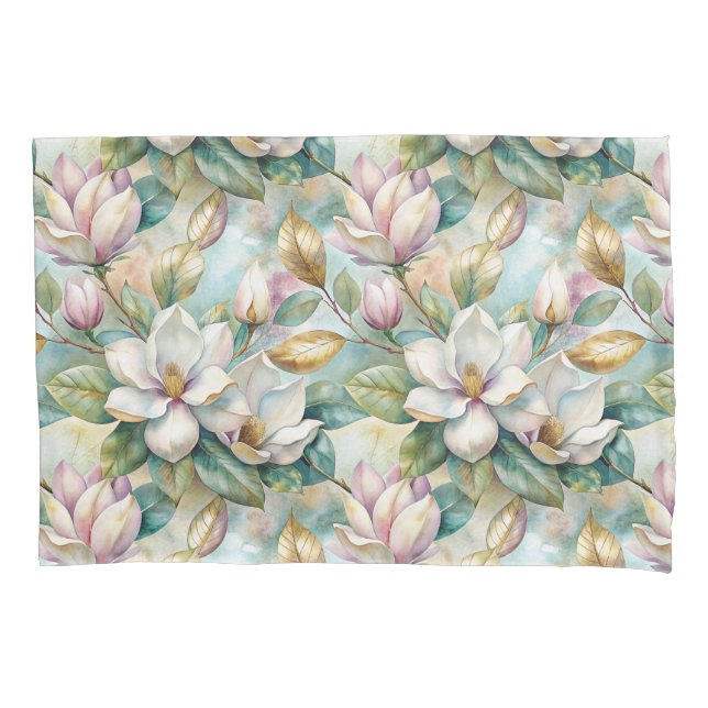 Pattern Elegant Magnolia Flowers (Frente-Esquerda)