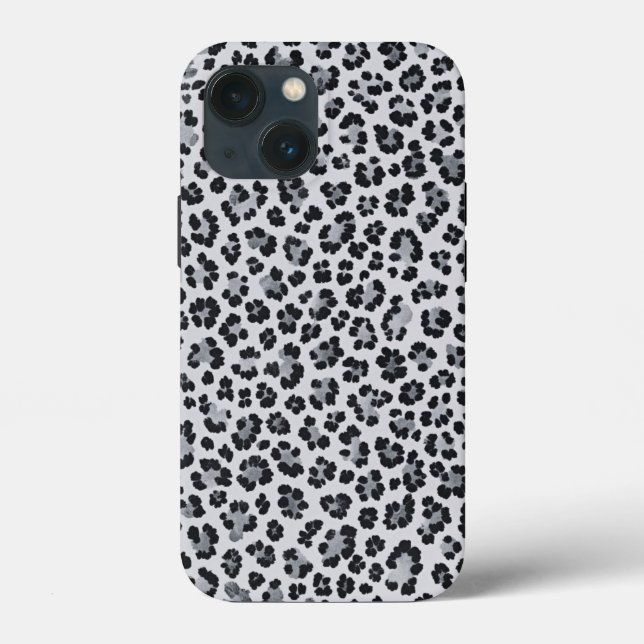 Pattern Leopard Print Gray (Verso)
