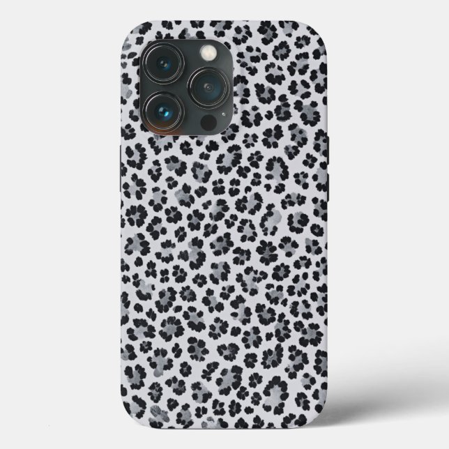 Pattern Leopard Print Gray (Verso)