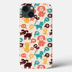 Pattern With Funny Cats And Dogs