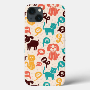 Pattern With Funny Cats And Dogs