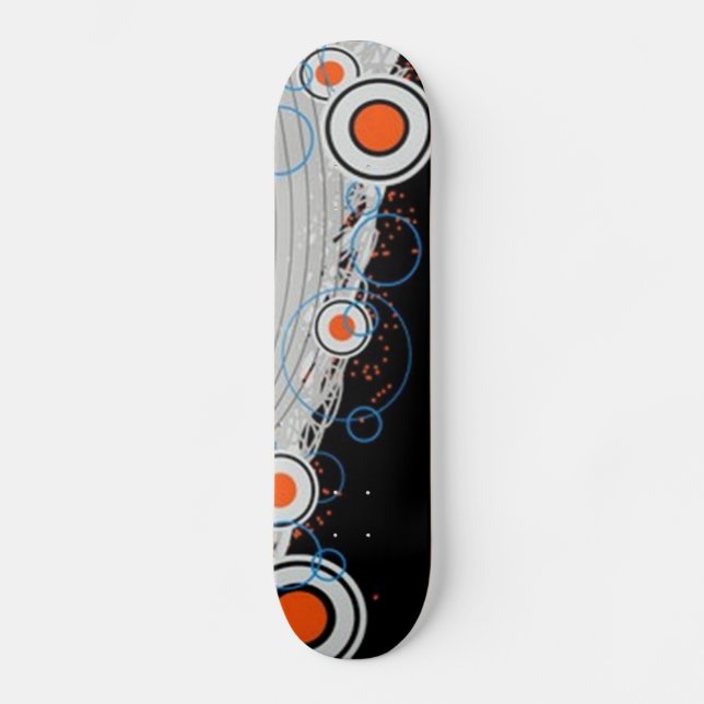 Patterno Circular Funky Skateboard (Frente)
