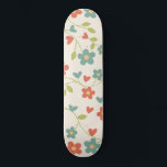 Patterno Floral Skateboard<br><div class="desc">Design de Padrões de Flores MIGNED</div>
