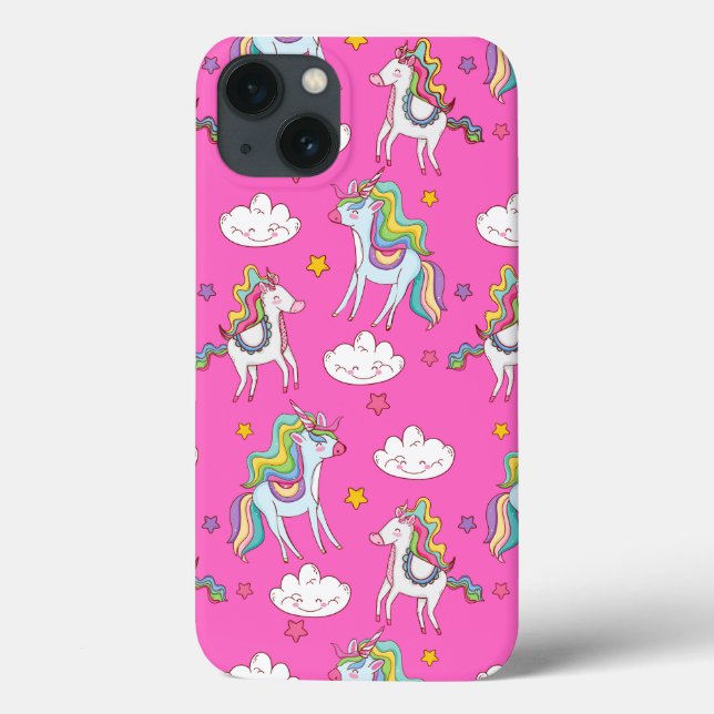 Patterno Funny Unicorn Cute (Verso)