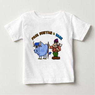 Paul Bunyan & bebê o t-shirt das suas crianças