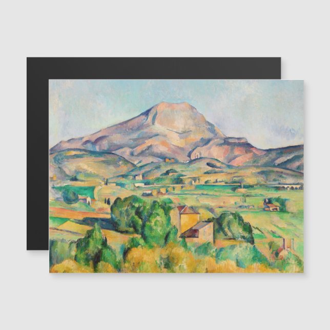 Paul Cezanne - Cartão Magnético Mont Sainte-Victoi (Frente/Verso)