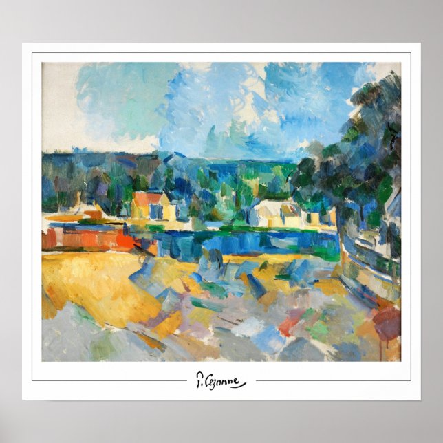 Paul Cézanne Zedign Art Poster #591 (Frente)