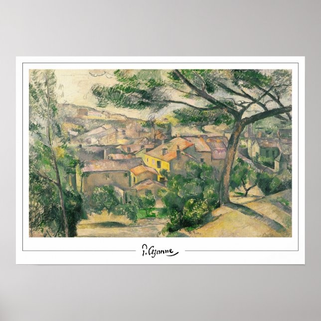 Paul Cézanne Zedign Art Poster nº 246 (Frente)