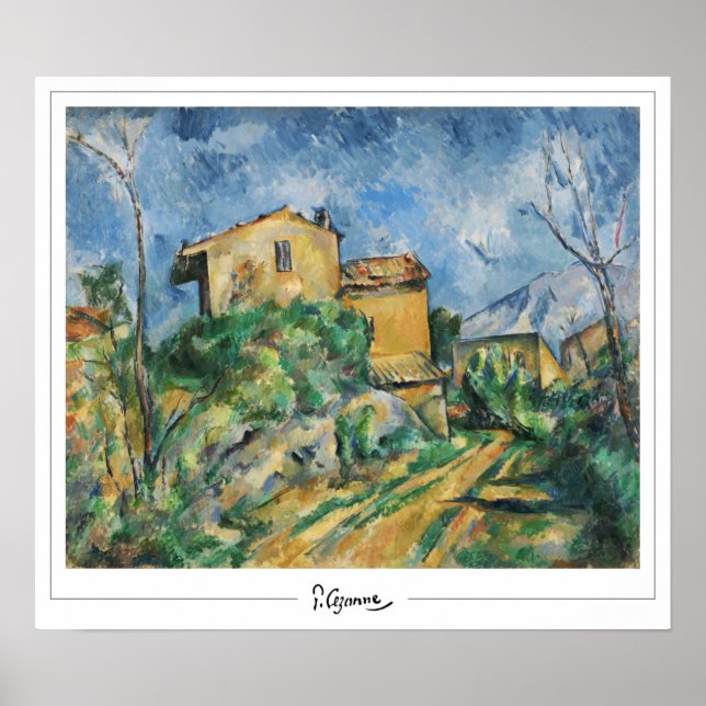 Paul Cézanne Zedign Art Poster nº 48 (Frente)