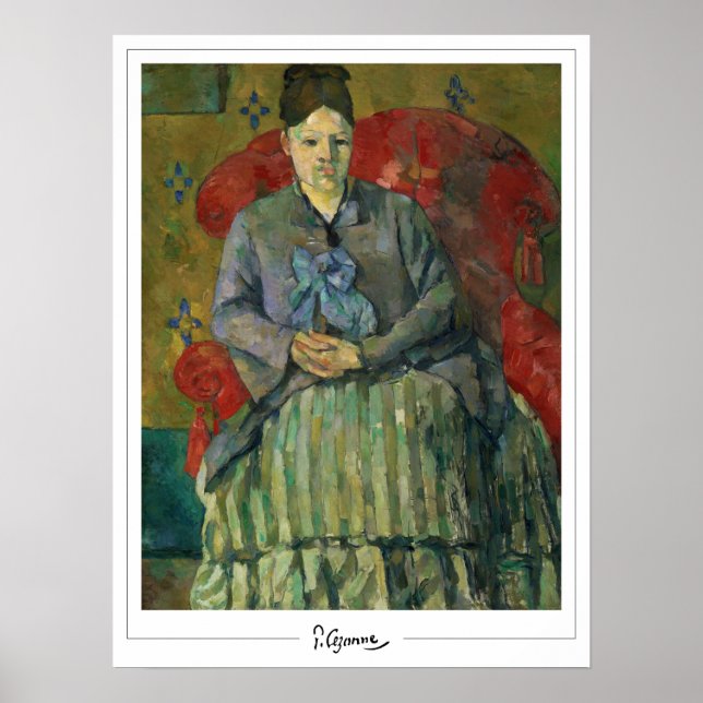 Paul Cézanne Zedign Art Poster nº 52 (Frente)