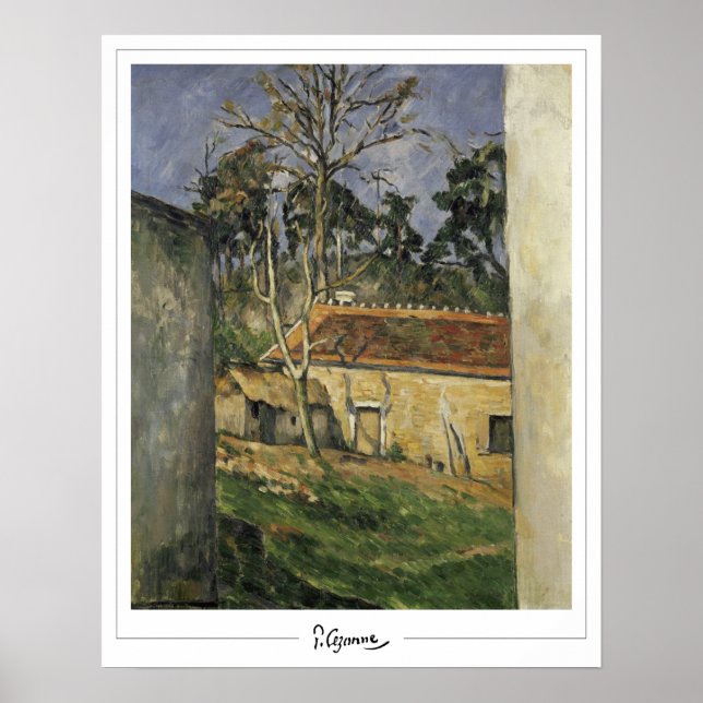 Paul Cézanne Zedign Art Poster nº 54 (Frente)