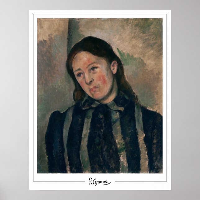 Paul Cézanne Zedign Art Poster nº 60 (Frente)