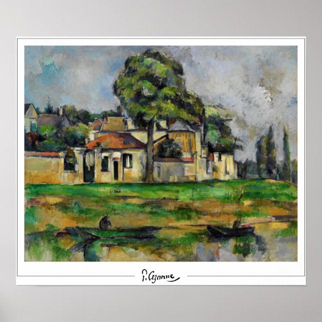 Paul Cézanne Zedign Art Poster nº 63 (Frente)