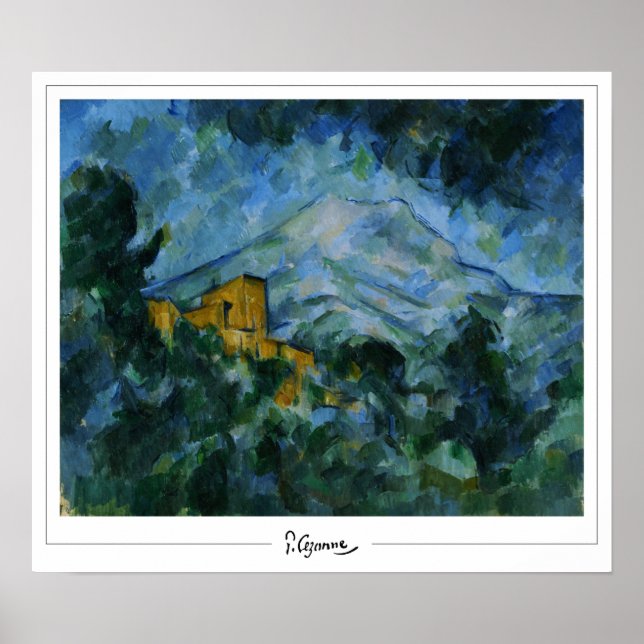 Paul Cézanne Zedign Art Poster nº 68 (Frente)