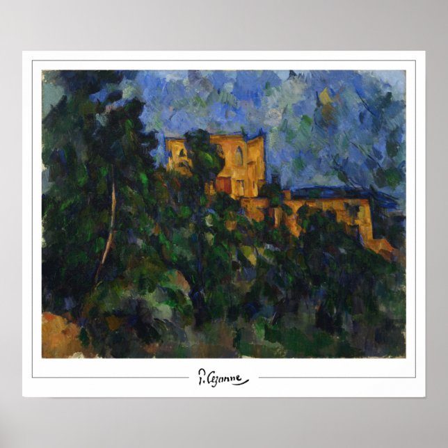 Paul Cézanne Zedign Art Poster nº 73 (Frente)