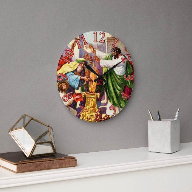 paul cuida de um homem coxo no relógio da lystra (Escritório)