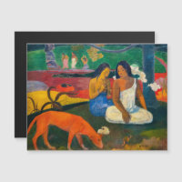 Paul Gauguin - Arearea / The Red Dog Magnetic Card