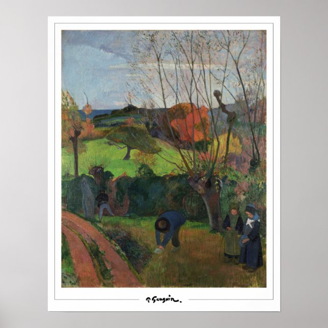Paul Gauguin Zedign Art Poster nº 14 (Frente)