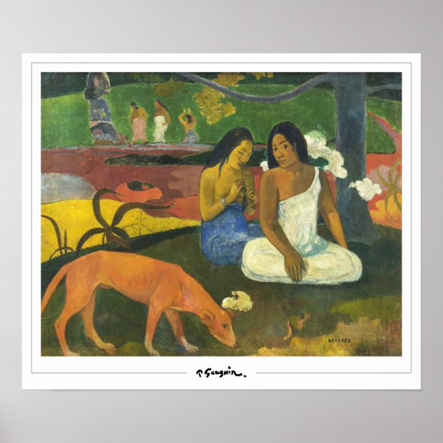 Paul Gauguin Zedign Art Poster nº 144 (Frente)