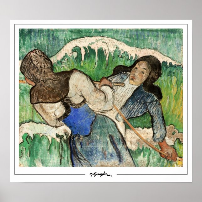 Paul Gauguin Zedign Art Poster nº 154 (Frente)