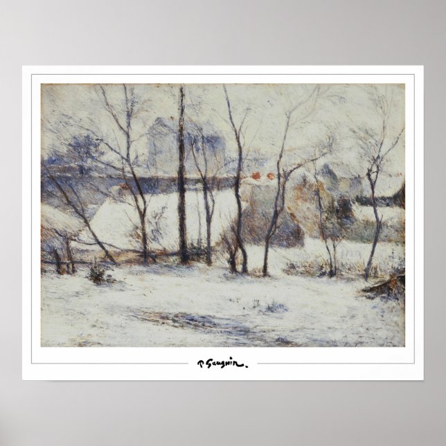 Paul Gauguin Zedign Art Poster nº 348 (Frente)