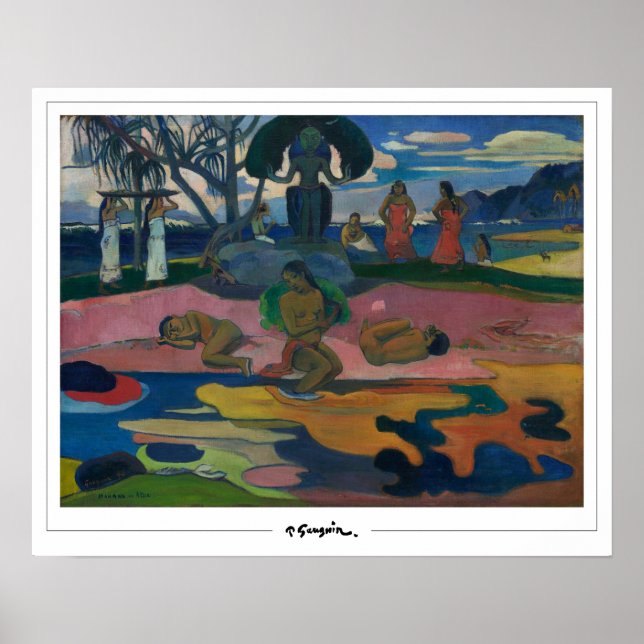 Paul Gauguin Zedign Art Poster nº 383 (Frente)