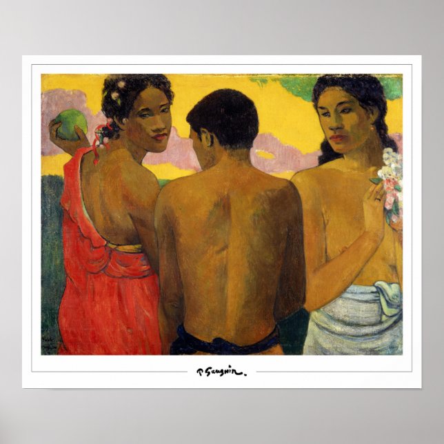Paul Gauguin Zedign Art Poster nº 421 (Frente)