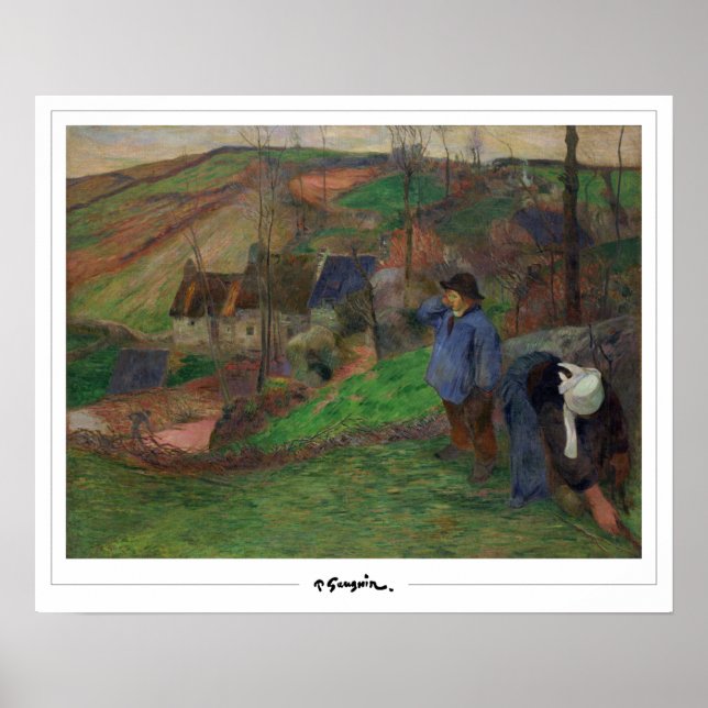 Paul Gauguin Zedign Art Poster nº 611 (Frente)