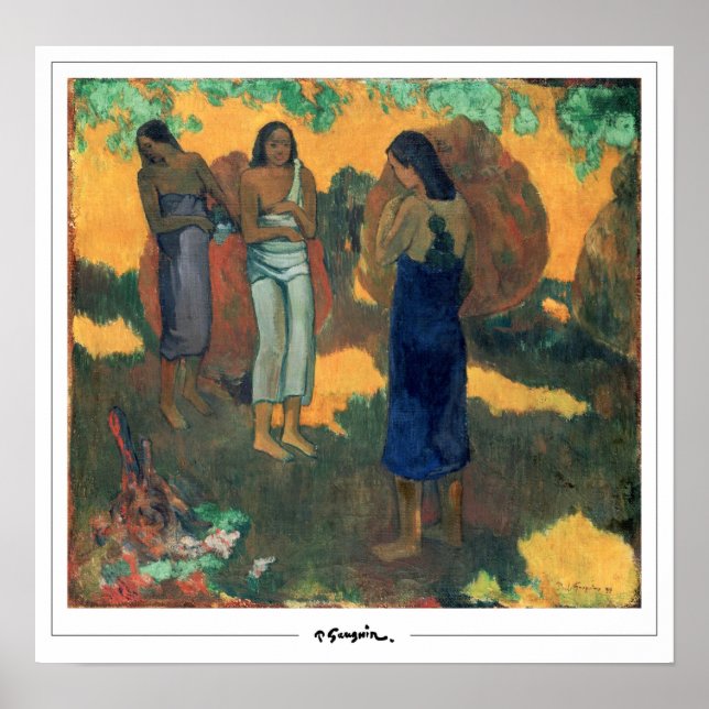 Paul Gauguin Zedign Art Poster nº 93 (Frente)