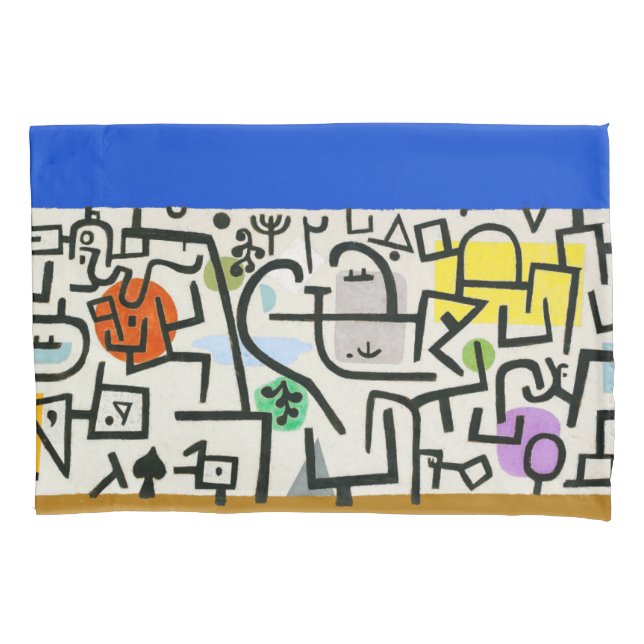 Paul Klee Abstrato Expressionista Rich Harbor (Frente)