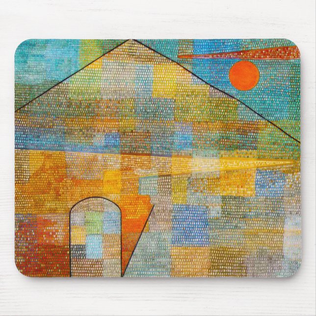 Paul Klee Ad Parnassum Mouse Pad (Frente)