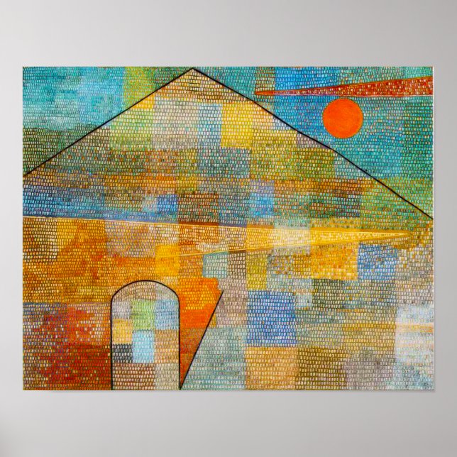 Paul Klee Ad Parnassum Poster (Frente)