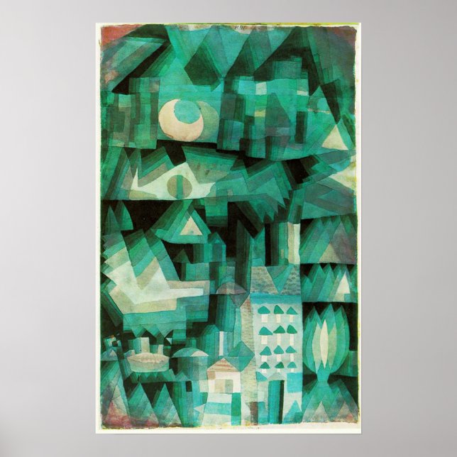 Paul Klee Dream City Poster (Frente)