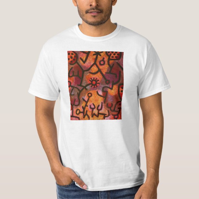 Paul Klee Flora di Roccia T-shirt (Frente)