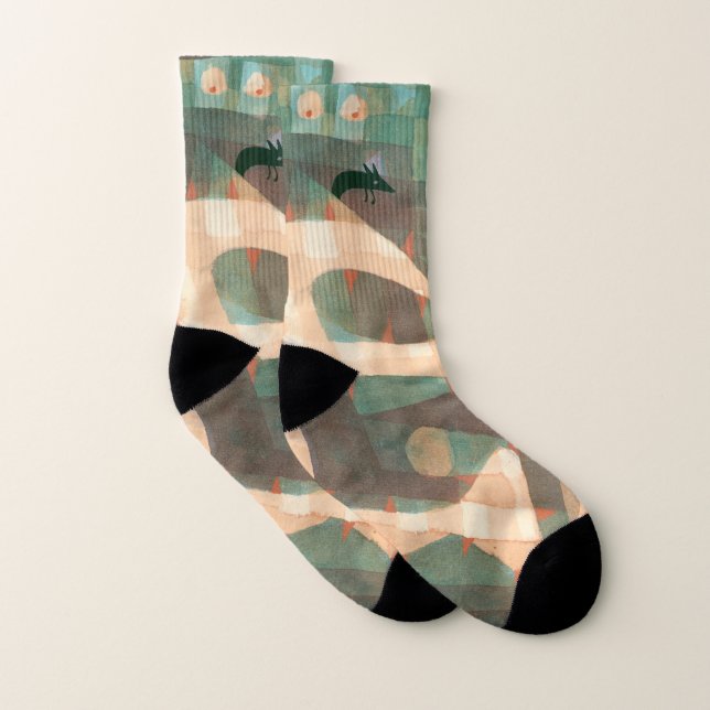 Paul Klee - O Barbed Noose Com Meias De Ratos (Par)