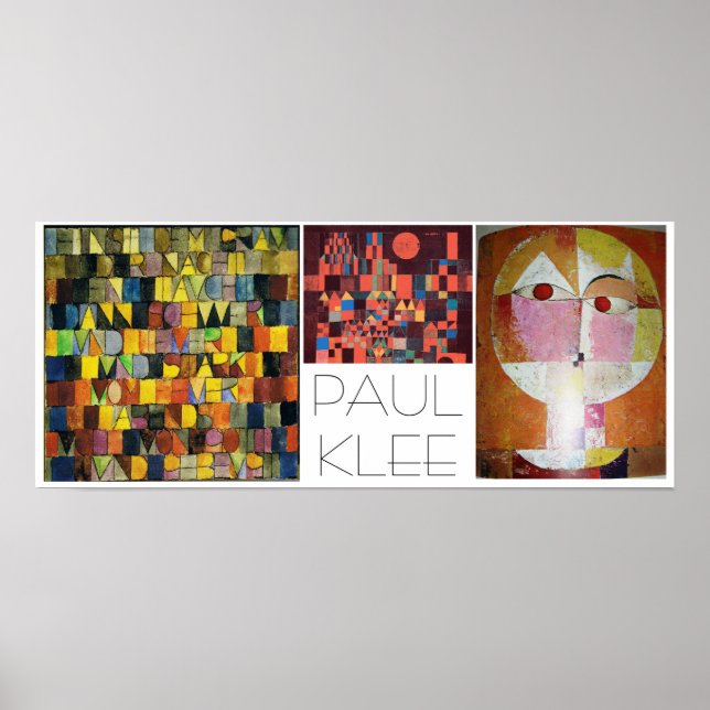 Paul Klee Poster Collage (Frente)