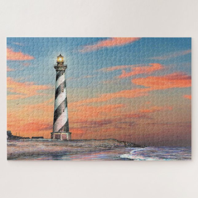 Paul McGehee "Cape Hatteras Light" Quebra-cabeça d (Horizontal)