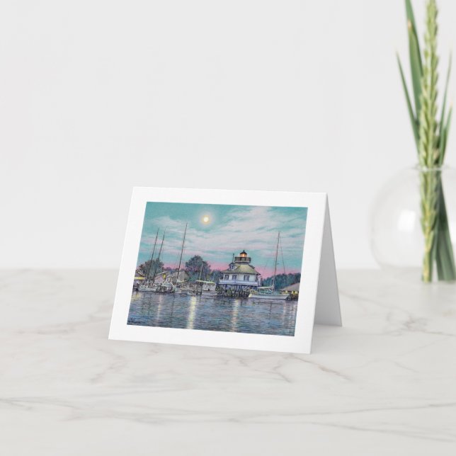 Paul McGehee - Cartão "Rua. Michaels by Moonlight" (Frente)