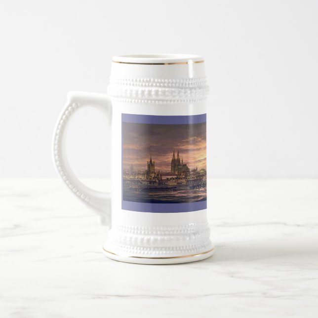 Paul McGehee "Colônia no Reno" - Caneca de cerveja (Esquerda)