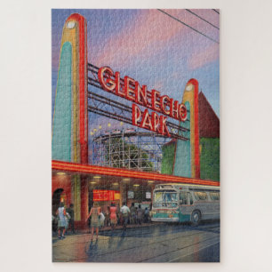 Paul McGehee "Glen Echo Nights", Quebra-cabeça do