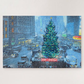 Paul McGehee "Natal em Nova York" Quebra-cabeça
