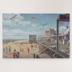 Paul McGehee "Ocean City Boardwalk" Quebra-cabeça 