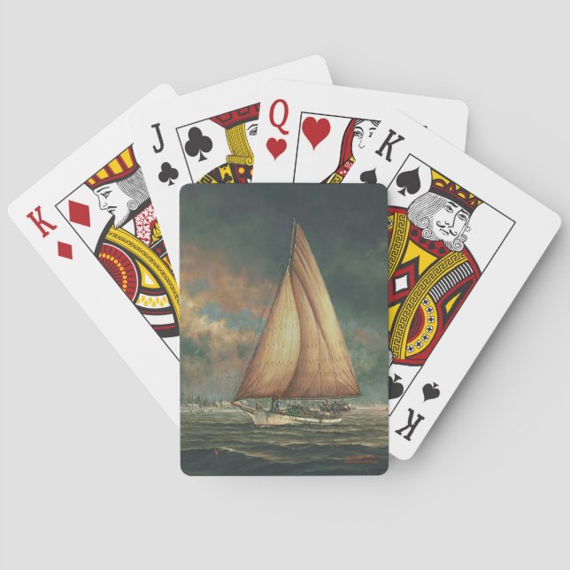 Paul McGehee "The Melon Boat" Cartas de Baralho (Verso)