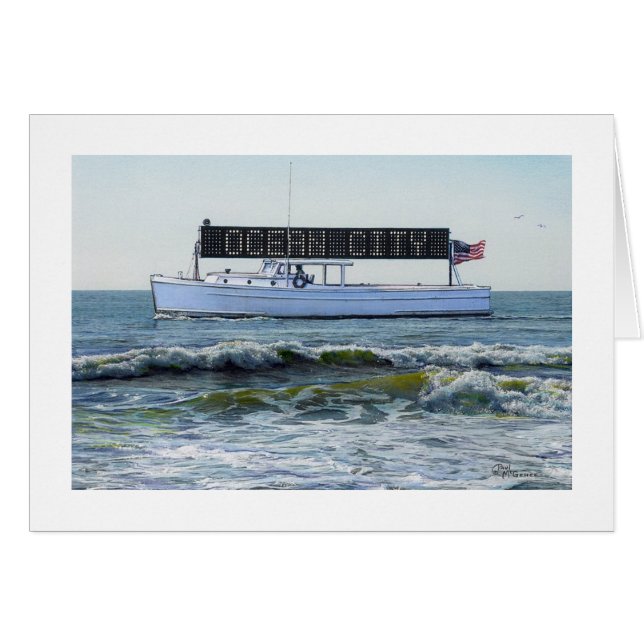 Paul McGehee "Um Sinal de Verão" — Cartão de Cidad (Frente horizontal)