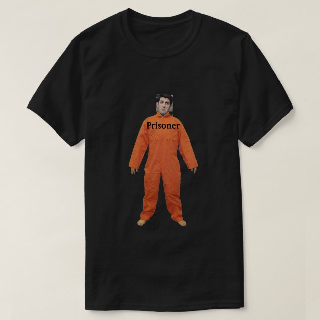 Paul Ryan Prisoner T-Shirt (Frente do Design)