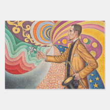 Paul Signac - Retrato de M Felix Feneon, Opus 217