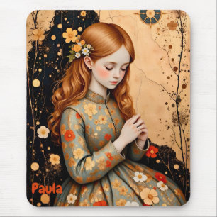 PAULA ~ Elegante Vintage Girl ~ Mousepad